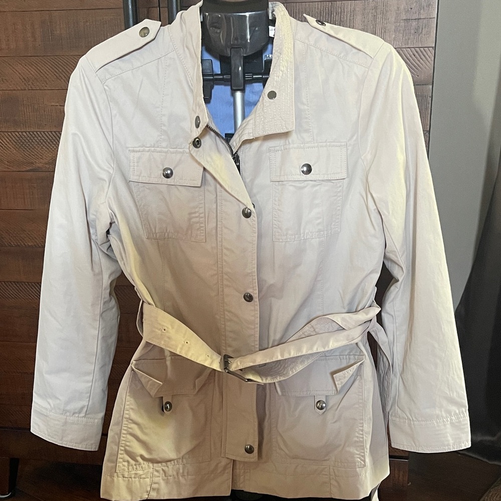 Banana Republic Light Tan Utility Jacket